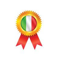 Italy medal flag