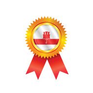 Gibraltar medal flag