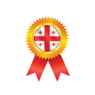 Georgia medal flag