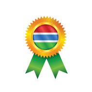 Gambia medal flag