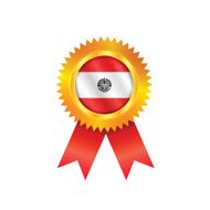 French Polynesia medal flag