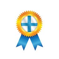 Finland medal flag