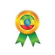 Ethiopia medal flag