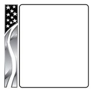 Stars Stripes Frame N2