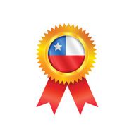 Chile medal flag N2