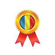 Chad medal flag