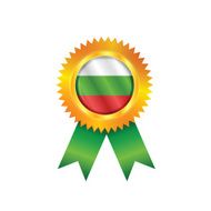 Bulgaria medal flag