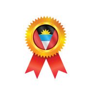 Antigua &amp; Barbuda medal flag