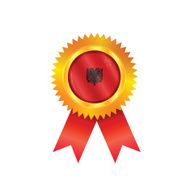 Albania medal flag