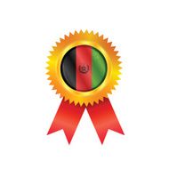 Afghanistan medal flag