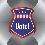 election vote shield N23