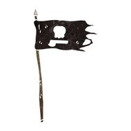 retro cartoon pirate flag N5