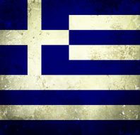 Grunge Flag of Greece N3