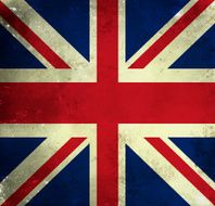 Grunge flag of Great Britain