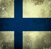 Grunge Flag Of Finland N2