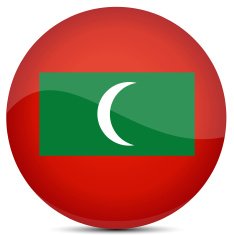 Maldives flag N10