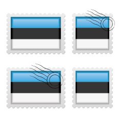 Estonia stamp