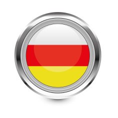 South Ossettia flag icon