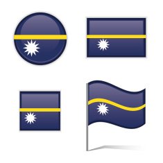 Nauru flags