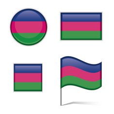 Kuban People's Republic flags