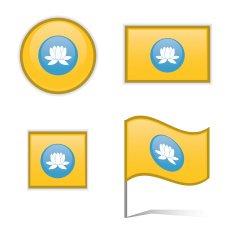 Kalmykia flags