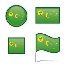 Cocos (Keeling) flags