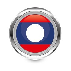 Laos Flag Icon N2