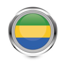 Gabon flag icon