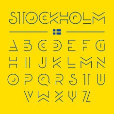 Modern font design