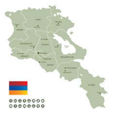 map of armenia N5