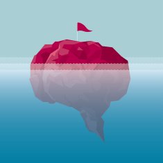 Human brain in the water N2