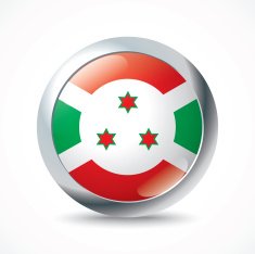 Burundi flag button N2