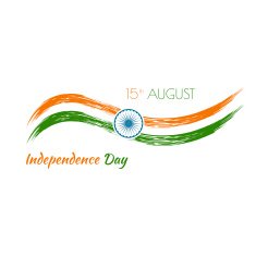 Abstract background with the symbol of India N14