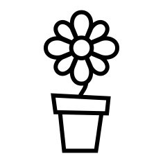 cartoon flower N651