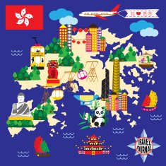 Hong Kong Guide Map