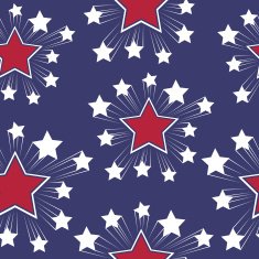 Seamless patterns with American symbols Vector N5