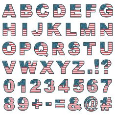 usa alphabet