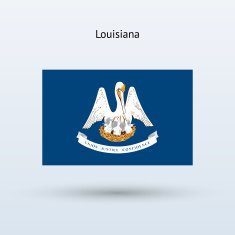 State of Louisiana Flag N4