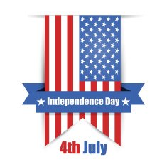 USA Independence Day vector illustration