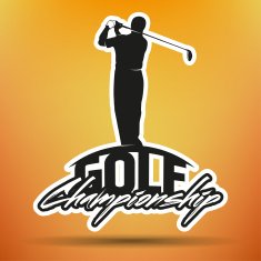 vintage golf label N4