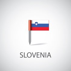 slovenia flag pin