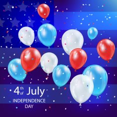 Independence day balloons N2