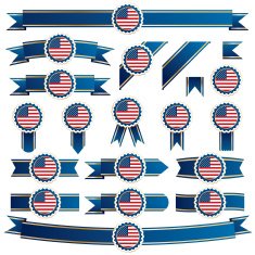 usa ribbons