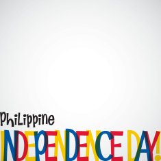 Philippines Independence Day card in vector format N21