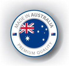 australia seal australian flag (Vector Art) N2