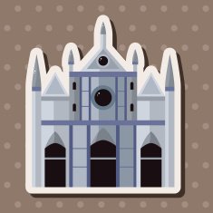 castle theme elements vector eps N44