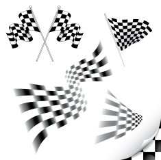Chequered flags