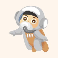 Space astronaut theme elements N44