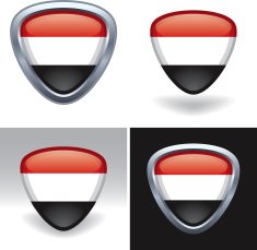 Yemen Flag Crest