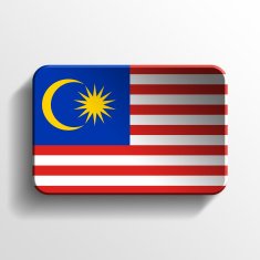 Malaysia 3D button